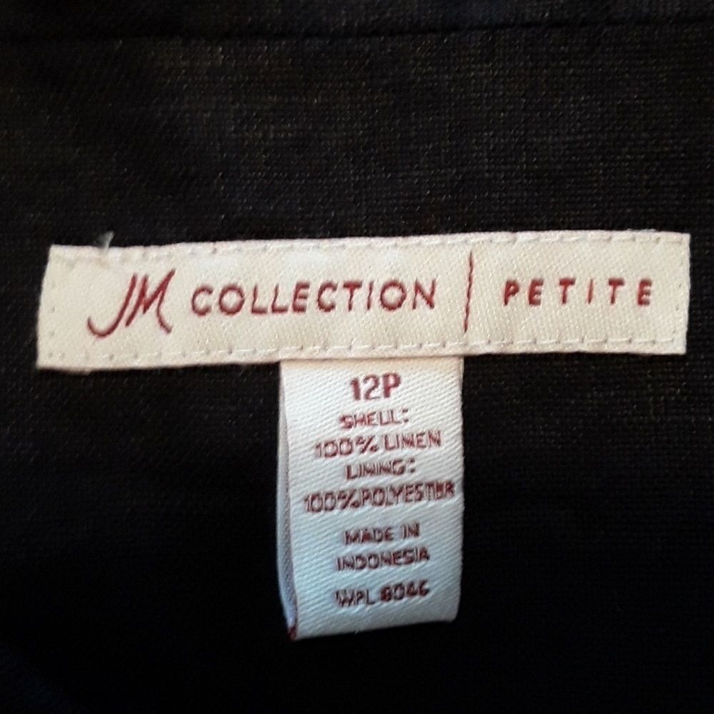 8 for $20 Jm Collection 12 P Black And White Blazer - Picture 4 of 4